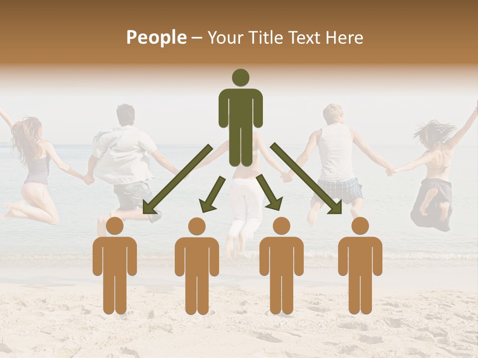 Exterior Teenagers Space PowerPoint Template