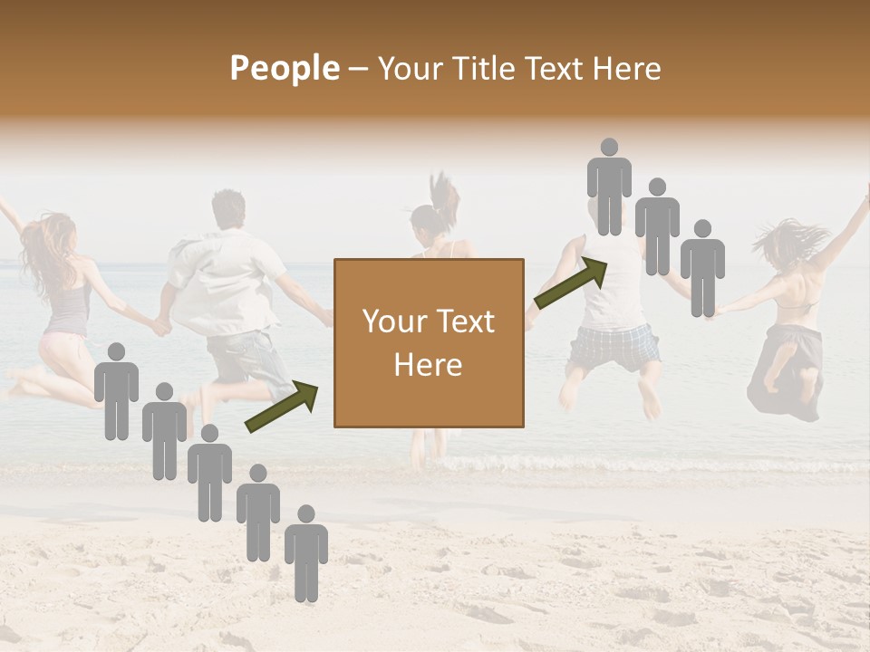 Exterior Teenagers Space PowerPoint Template