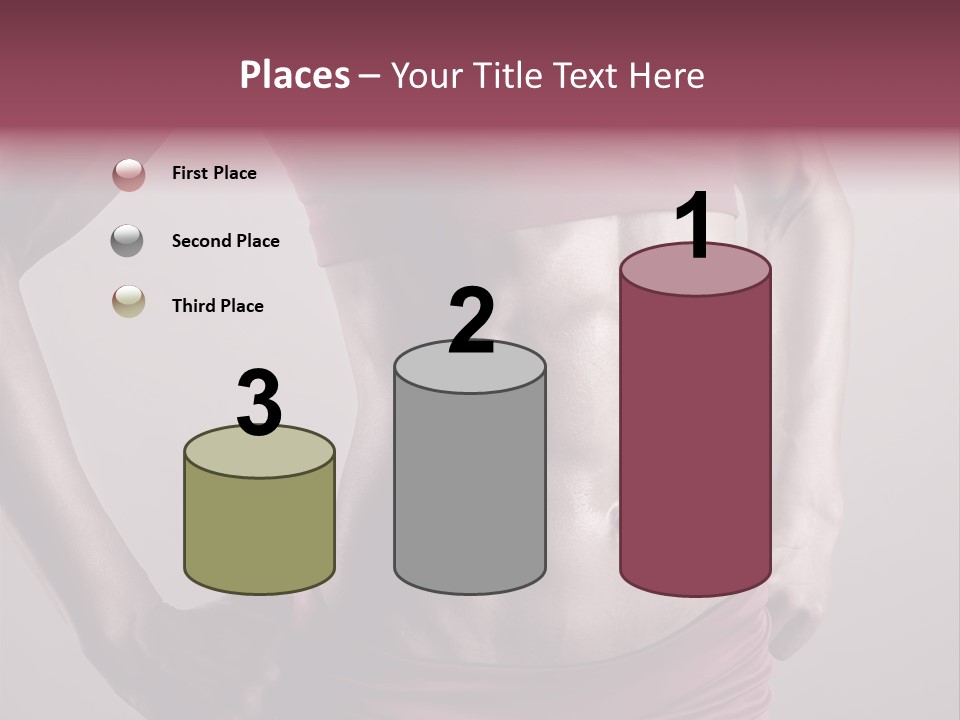 Waist Attractive Building PowerPoint Template