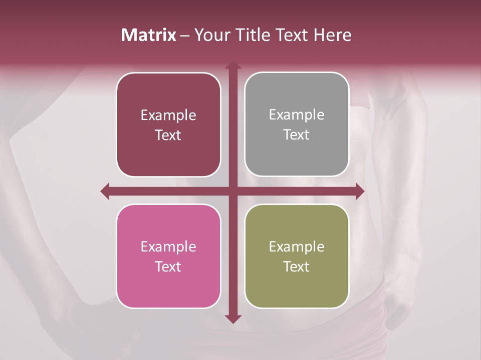 Waist Attractive Building PowerPoint Template