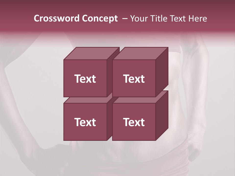 Waist Attractive Building PowerPoint Template