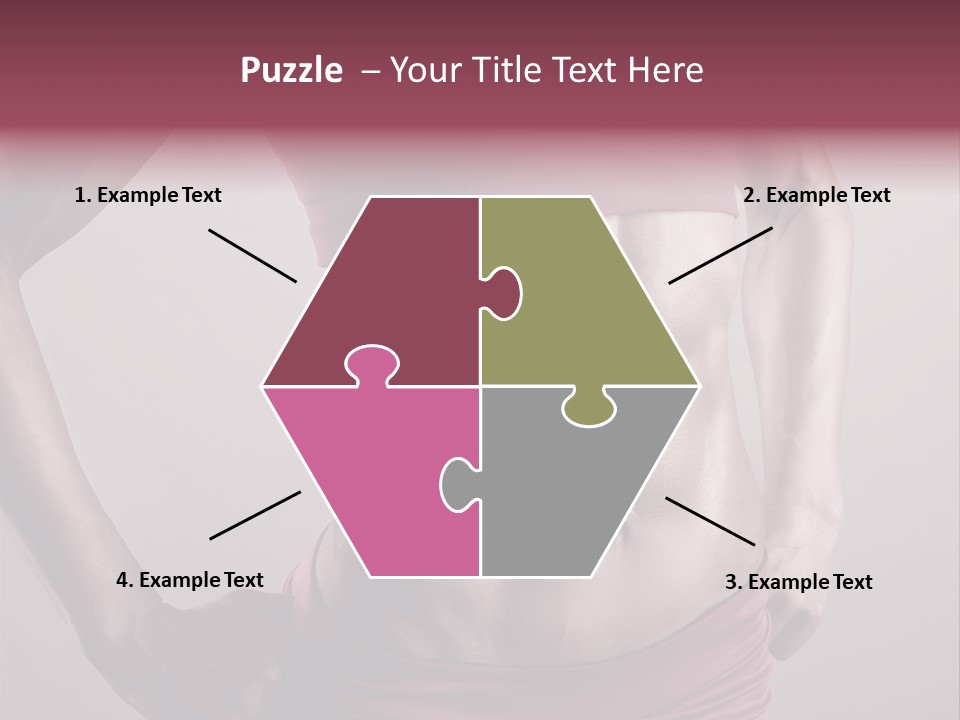 Waist Attractive Building PowerPoint Template