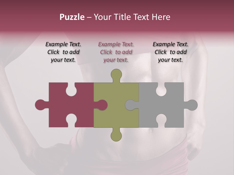 Waist Attractive Building PowerPoint Template