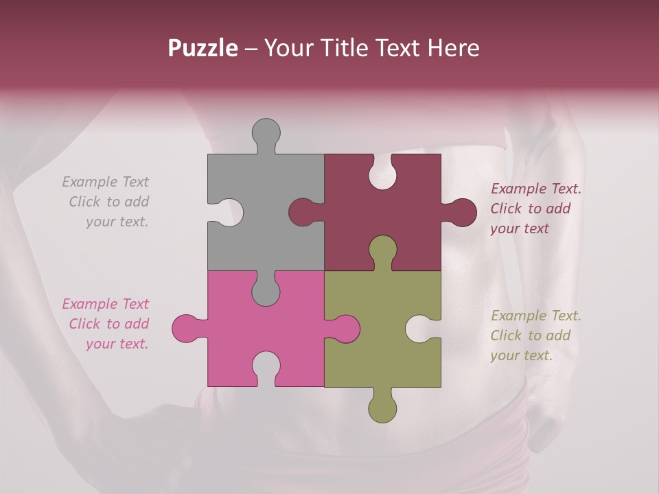 Waist Attractive Building PowerPoint Template