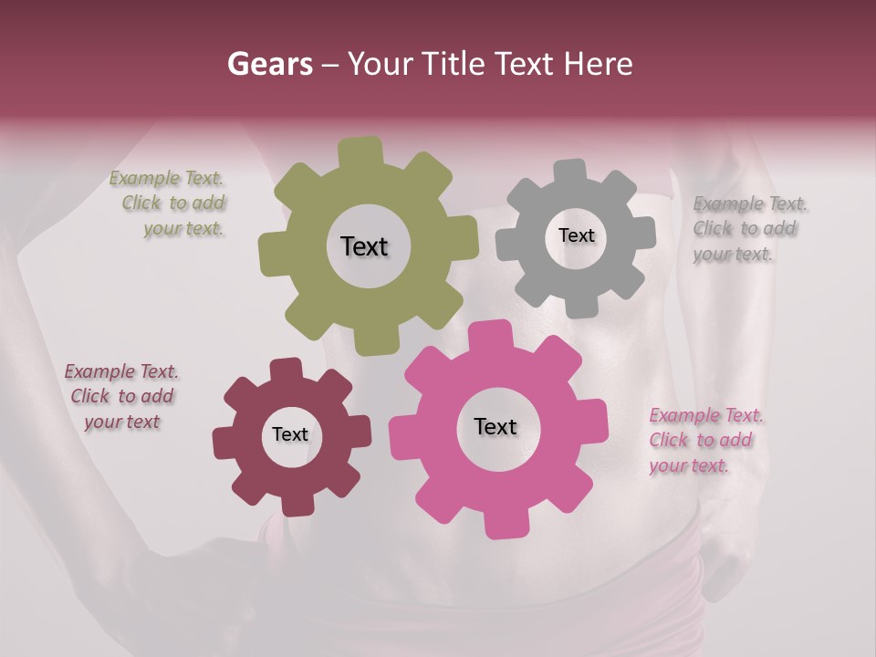 Waist Attractive Building PowerPoint Template