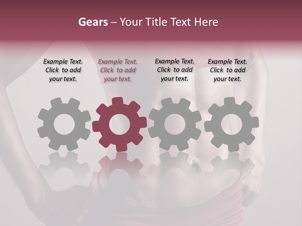 Waist Attractive Building PowerPoint Template