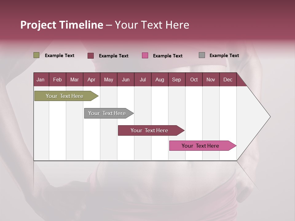 Waist Attractive Building PowerPoint Template