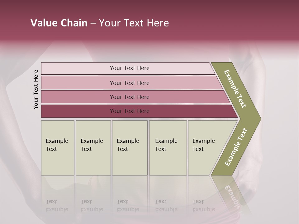 Waist Attractive Building PowerPoint Template