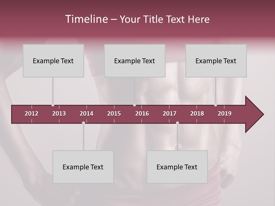 Waist Attractive Building PowerPoint Template