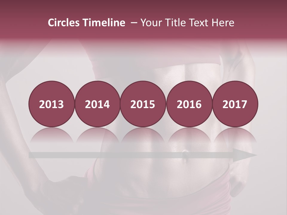 Waist Attractive Building PowerPoint Template