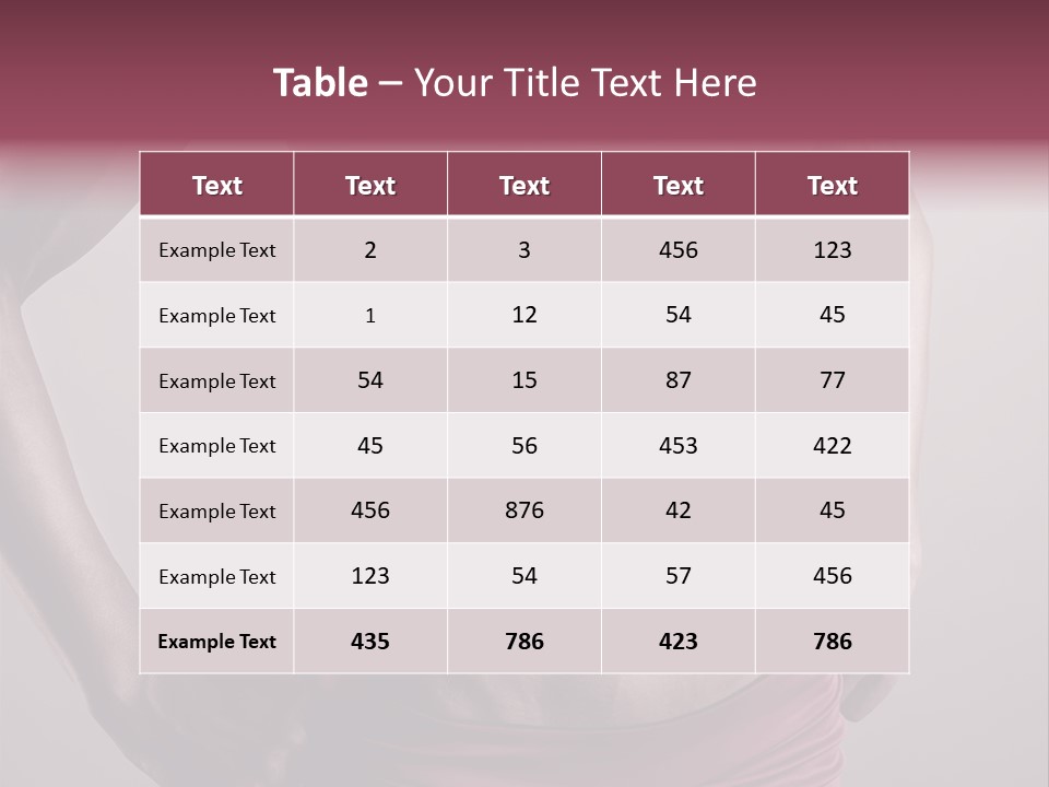 Waist Attractive Building PowerPoint Template