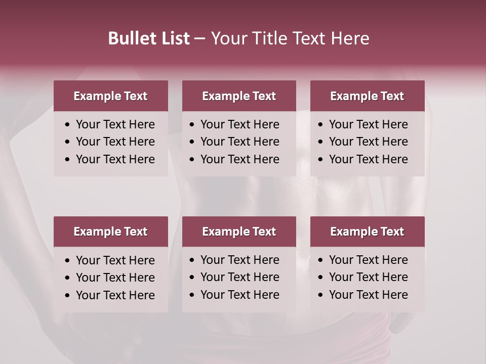 Waist Attractive Building PowerPoint Template