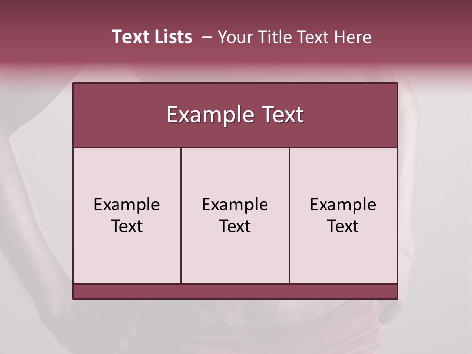 Waist Attractive Building PowerPoint Template