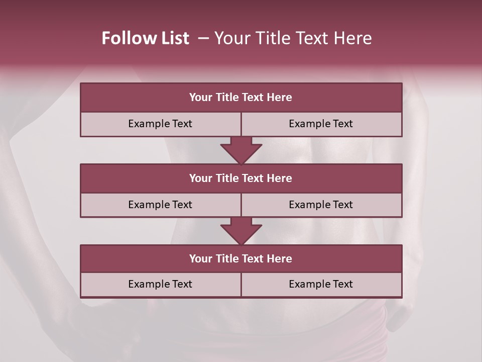 Waist Attractive Building PowerPoint Template