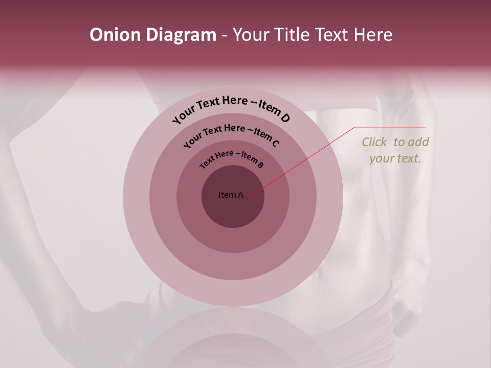 Waist Attractive Building PowerPoint Template