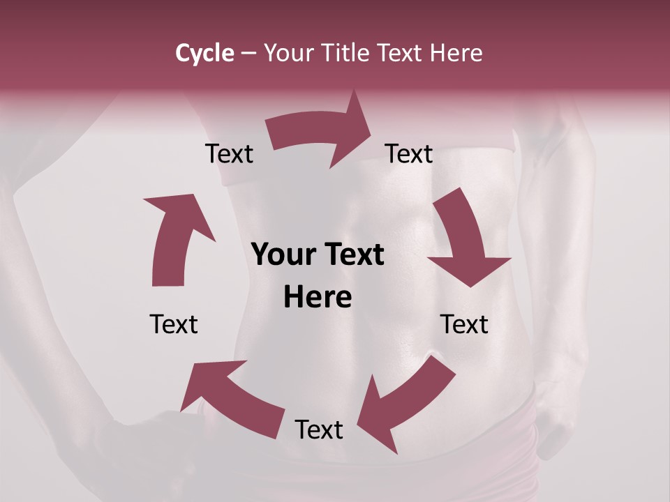 Waist Attractive Building PowerPoint Template