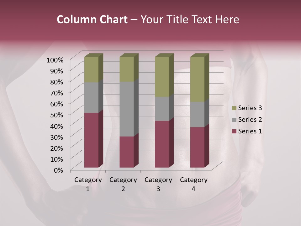 Waist Attractive Building PowerPoint Template