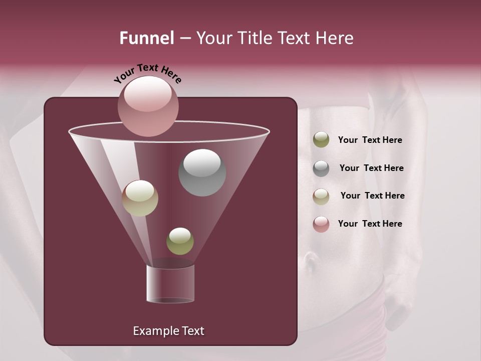 Waist Attractive Building PowerPoint Template