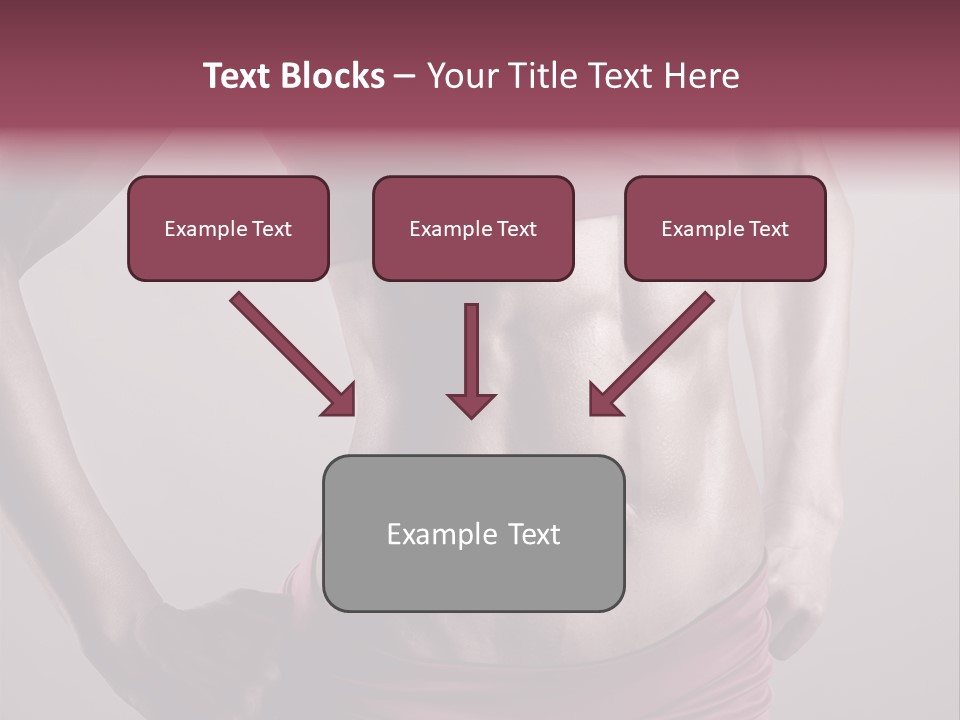 Waist Attractive Building PowerPoint Template
