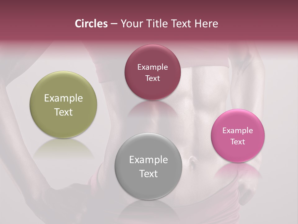 Waist Attractive Building PowerPoint Template