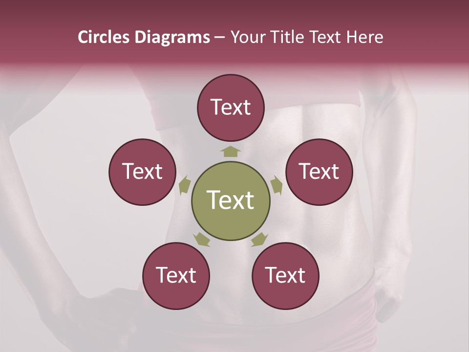 Waist Attractive Building PowerPoint Template