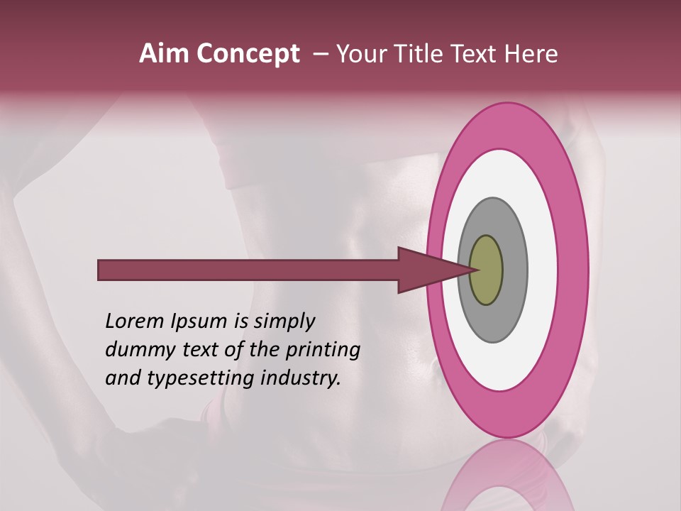 Waist Attractive Building PowerPoint Template