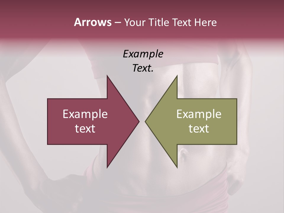 Waist Attractive Building PowerPoint Template