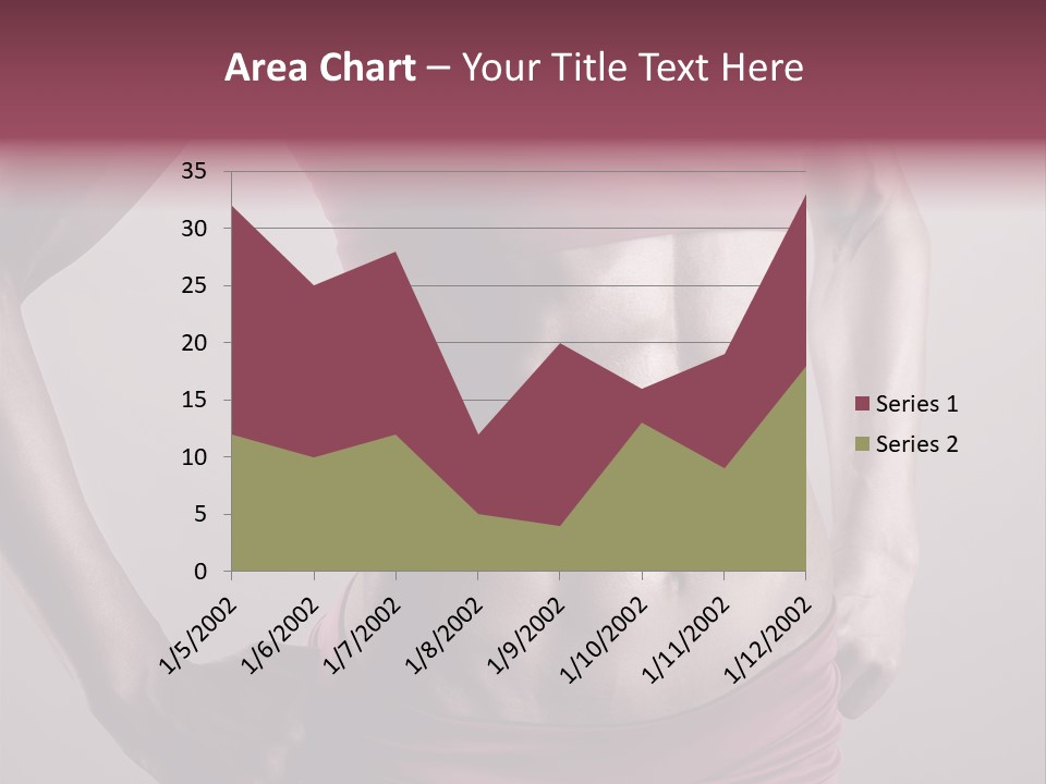 Waist Attractive Building PowerPoint Template