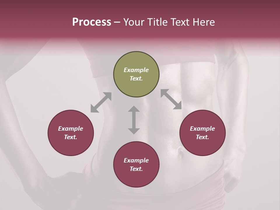 Waist Attractive Building PowerPoint Template