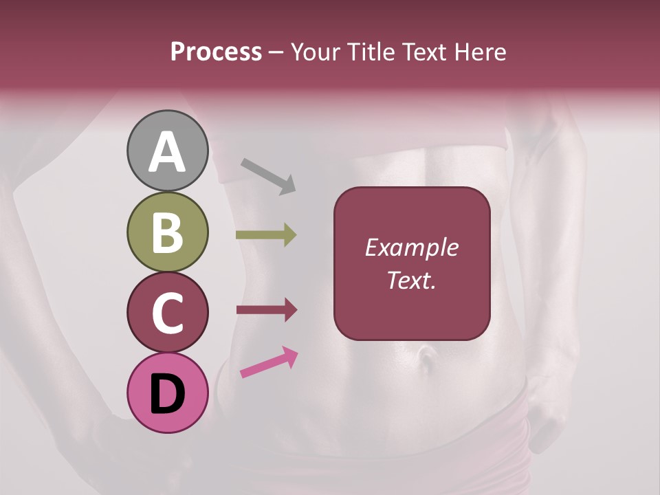 Waist Attractive Building PowerPoint Template