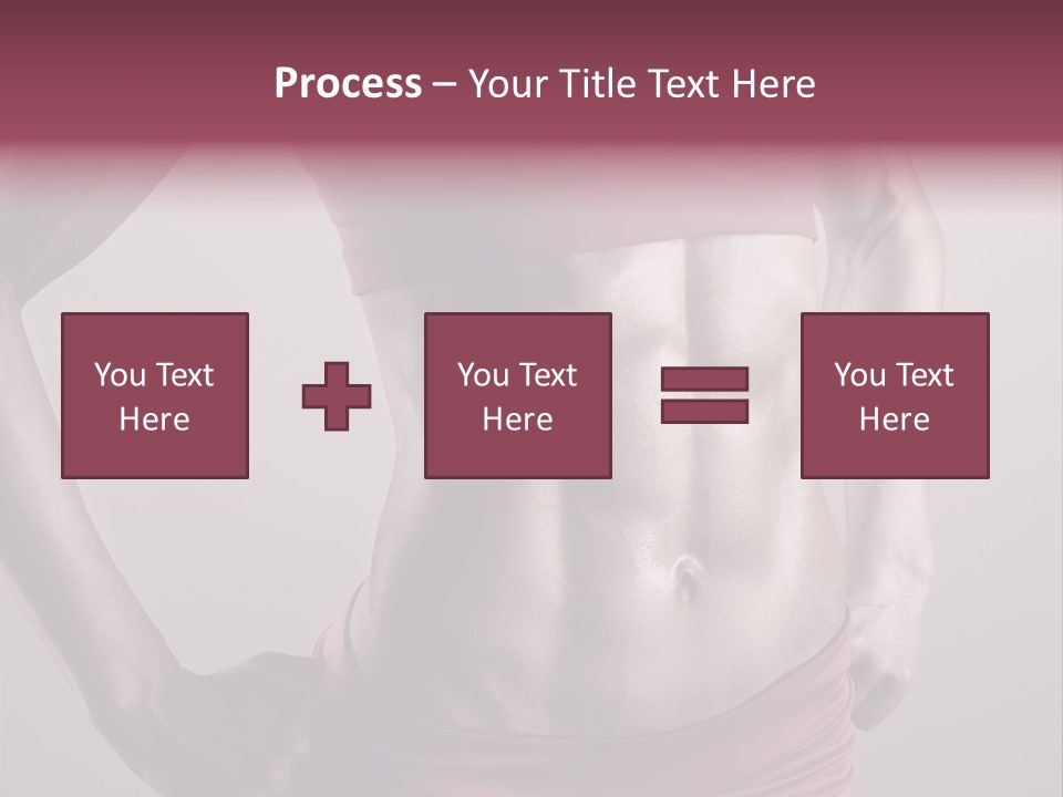 Waist Attractive Building PowerPoint Template