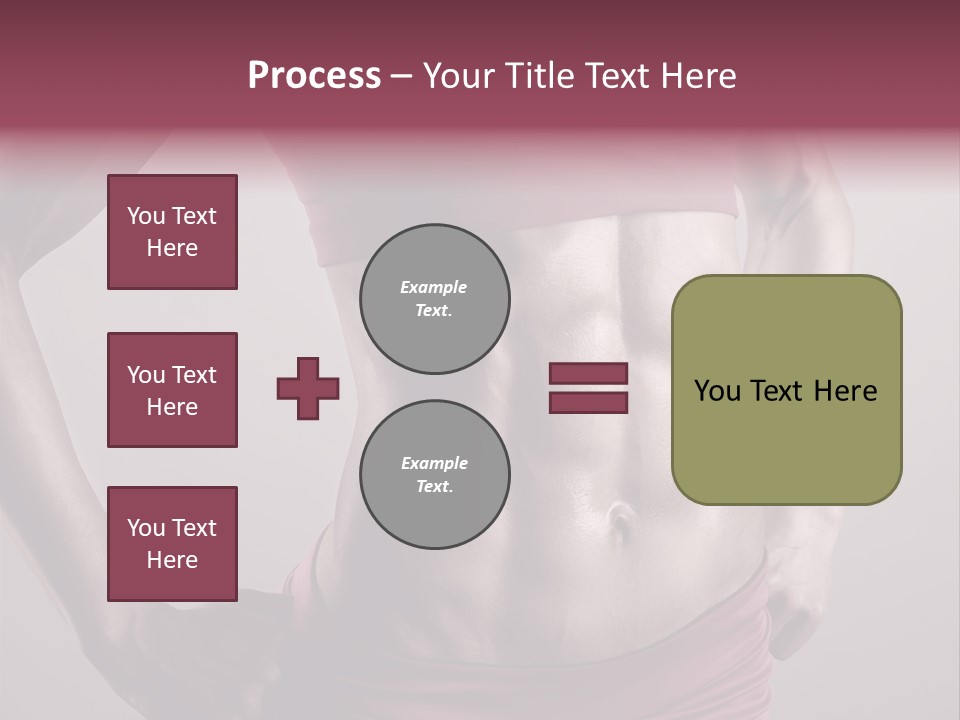 Waist Attractive Building PowerPoint Template