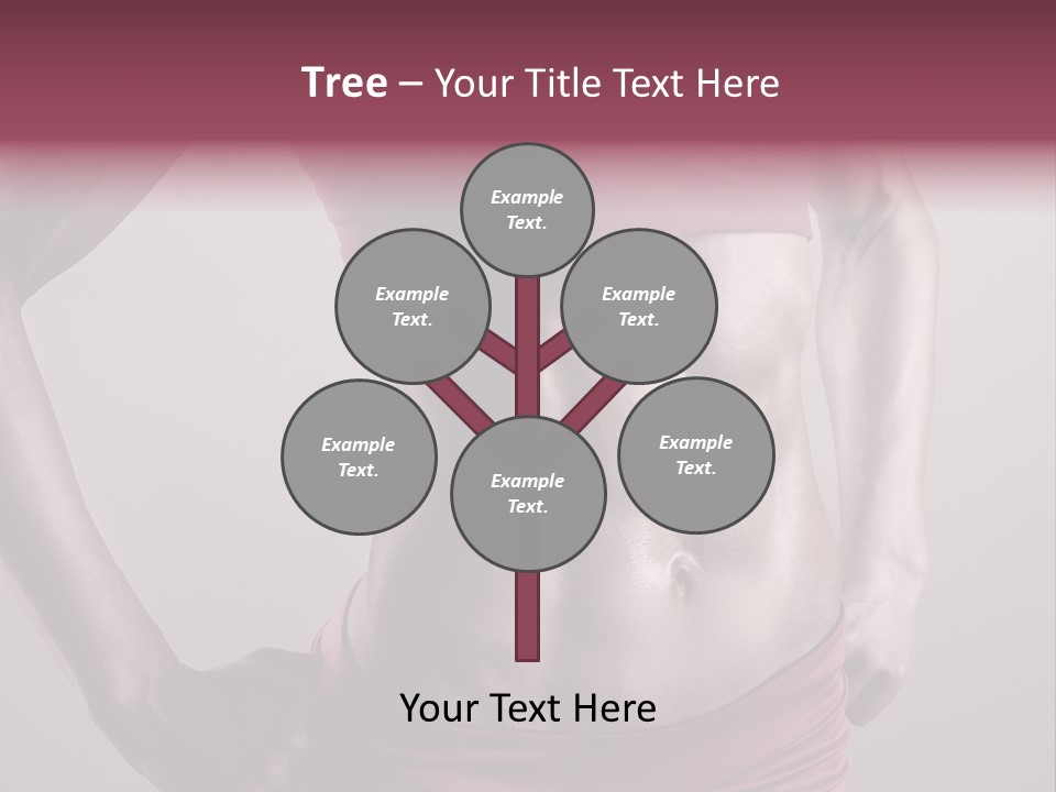 Waist Attractive Building PowerPoint Template