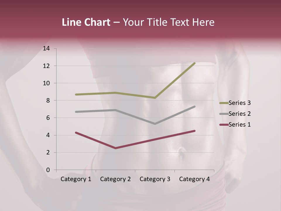 Waist Attractive Building PowerPoint Template