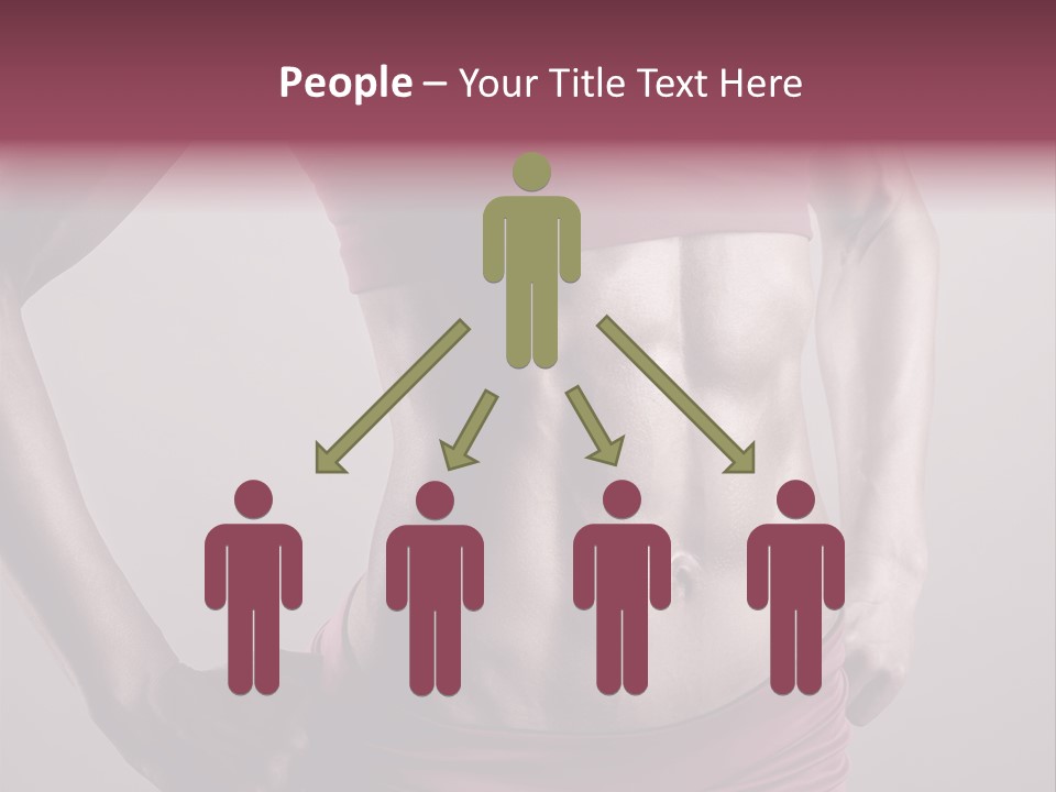 Waist Attractive Building PowerPoint Template