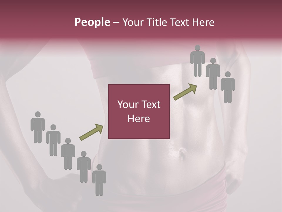 Waist Attractive Building PowerPoint Template