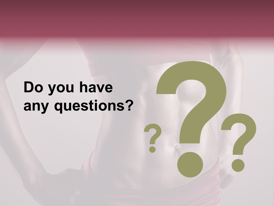 Waist Attractive Building PowerPoint Template