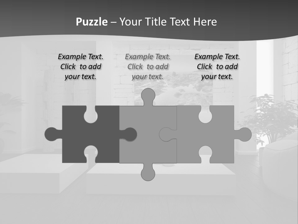 Contemporary Home Decor PowerPoint Template