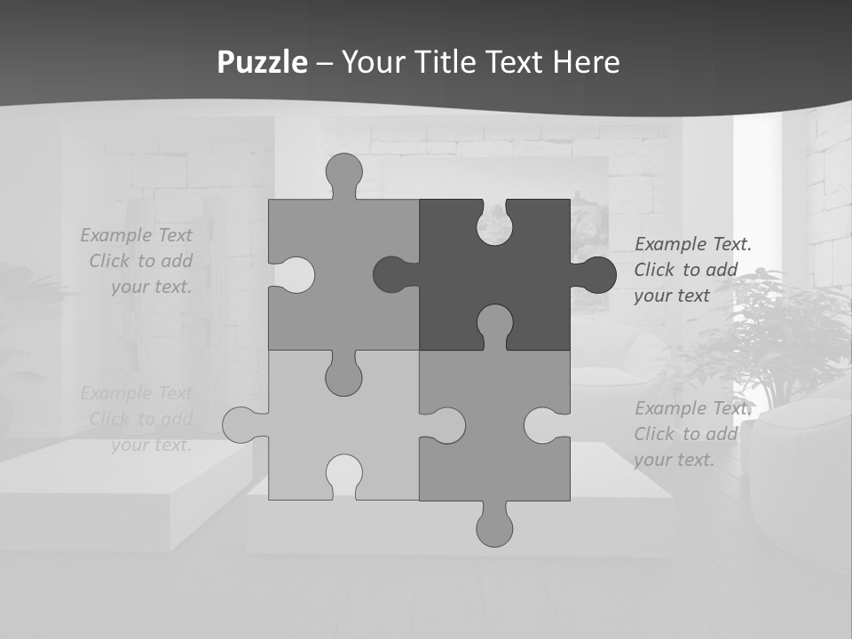 Contemporary Home Decor PowerPoint Template