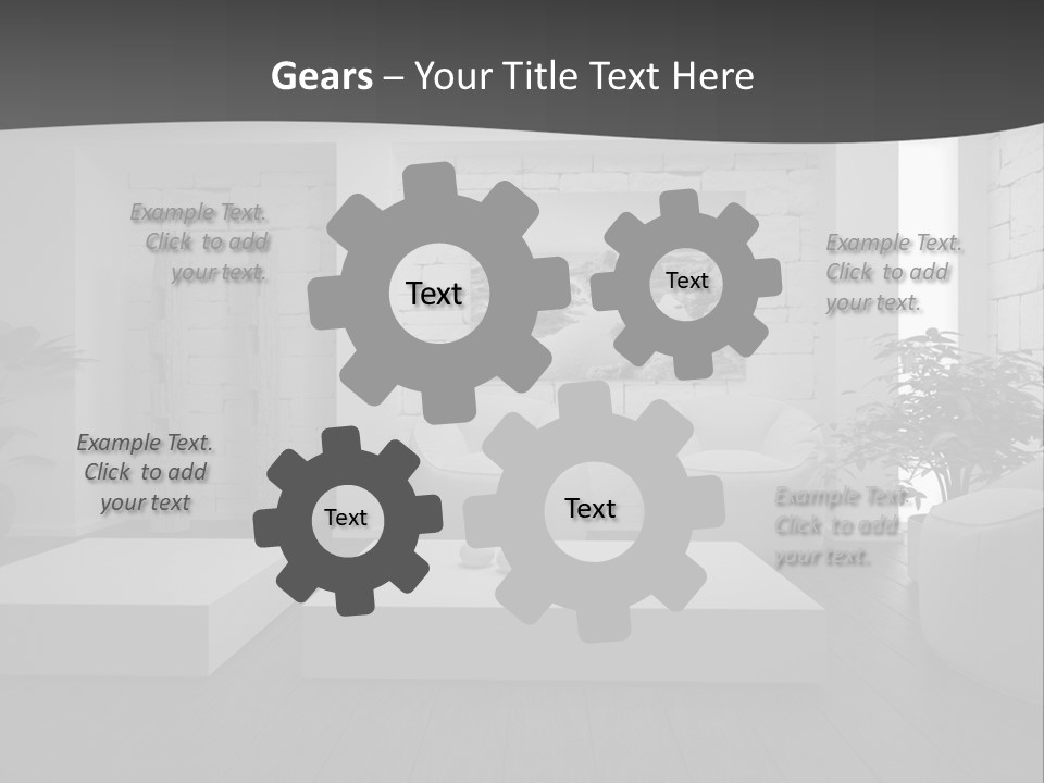 Contemporary Home Decor PowerPoint Template