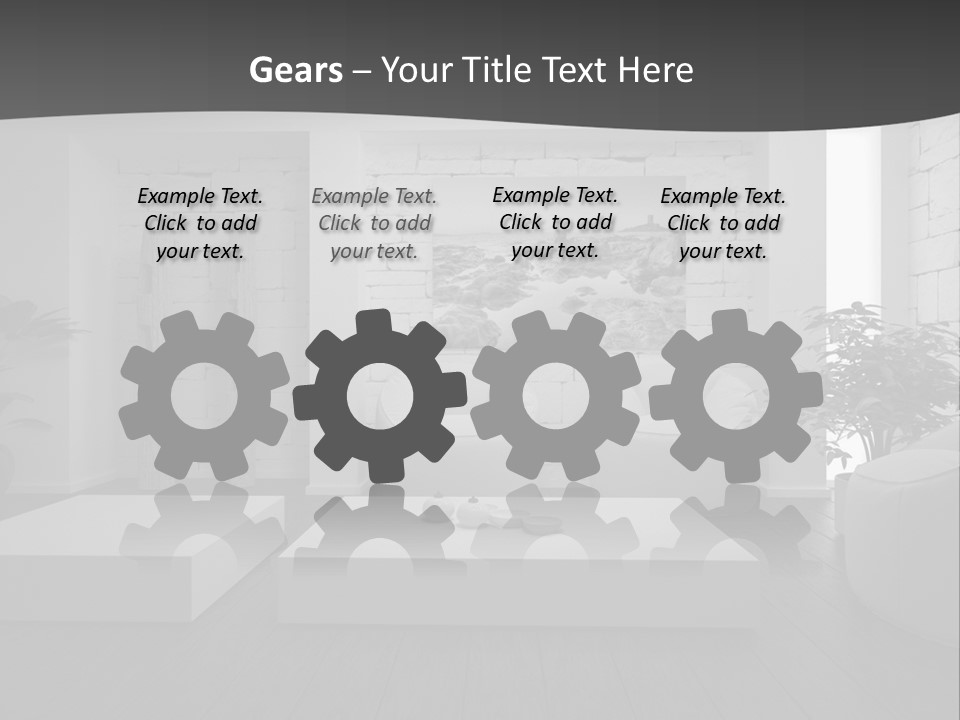 Contemporary Home Decor PowerPoint Template