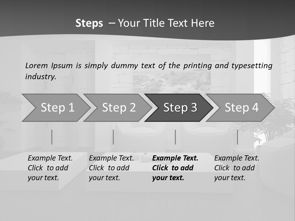 Contemporary Home Decor PowerPoint Template