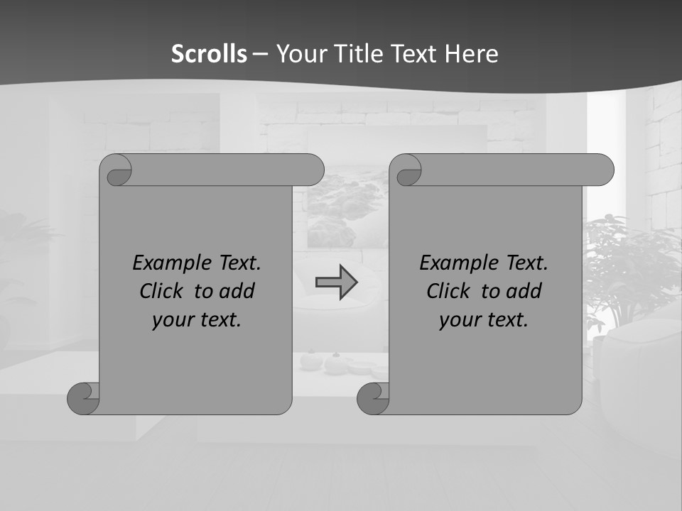 Contemporary Home Decor PowerPoint Template