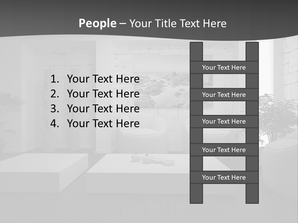 Contemporary Home Decor PowerPoint Template