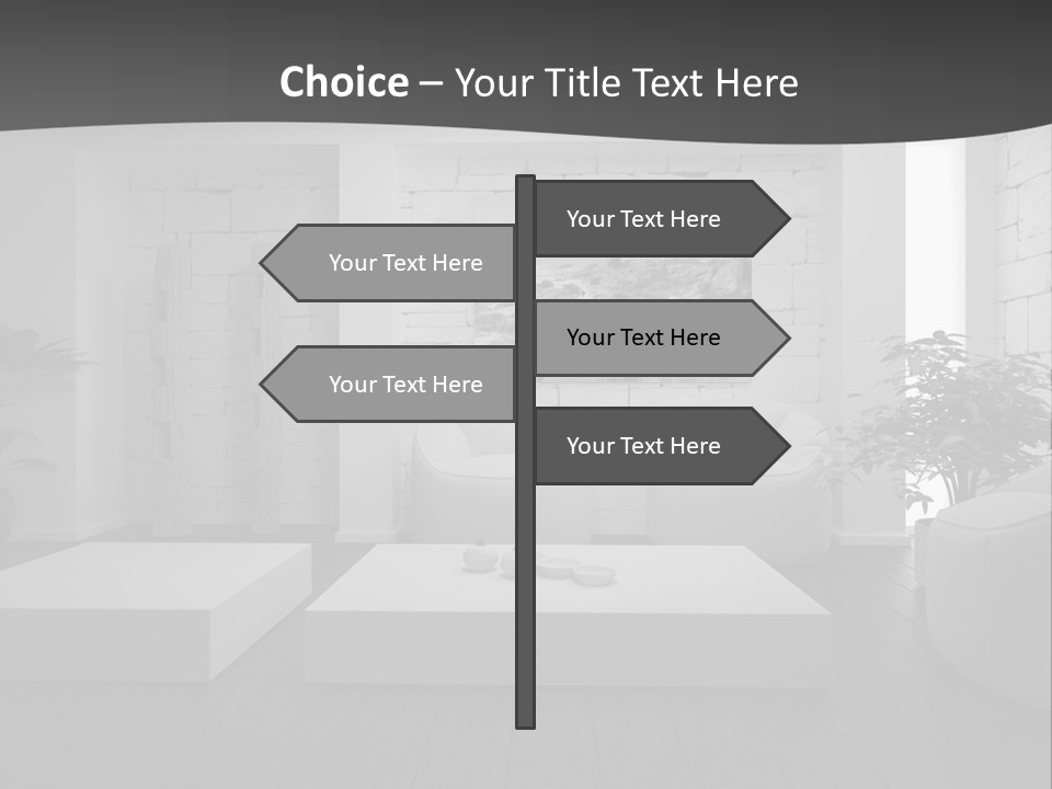 Contemporary Home Decor PowerPoint Template