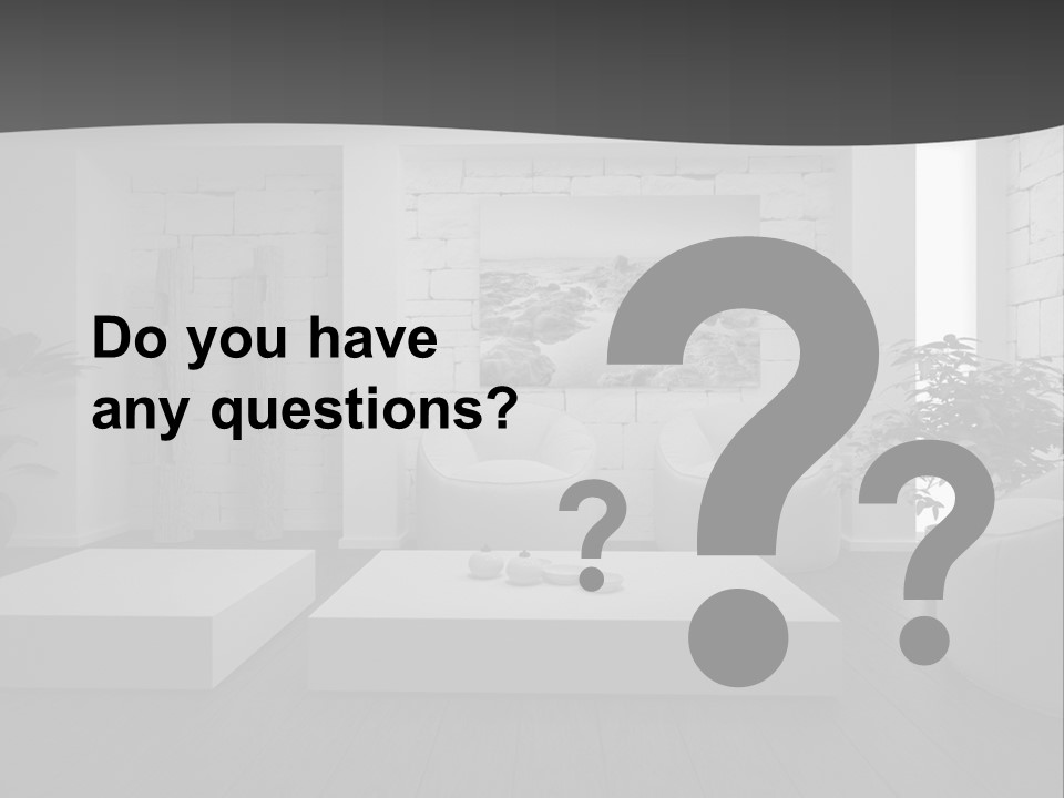 Contemporary Home Decor PowerPoint Template