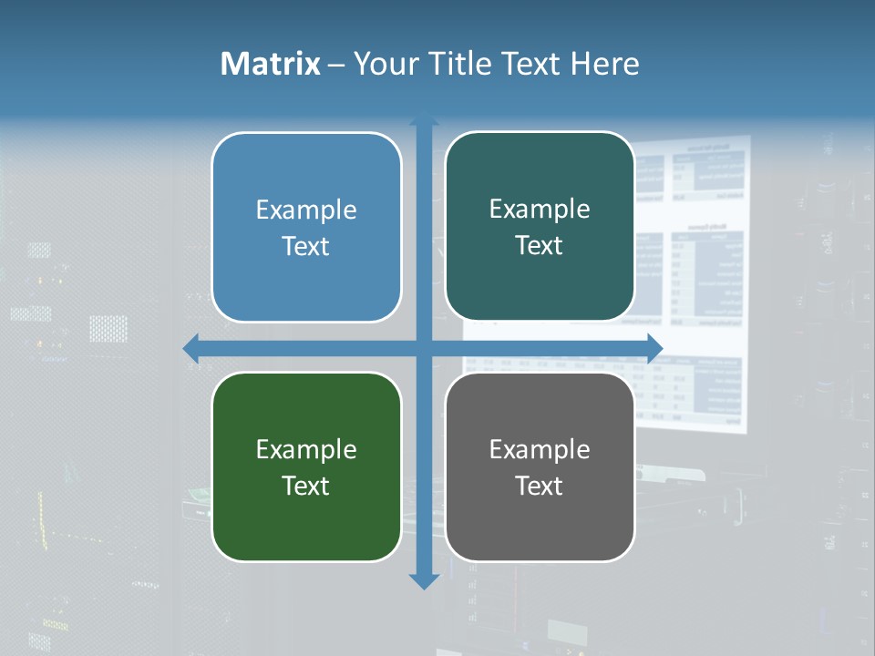 Background Graph Tower PowerPoint Template