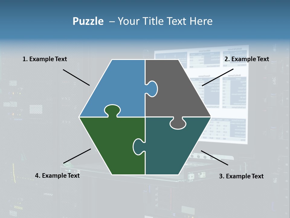 Background Graph Tower PowerPoint Template