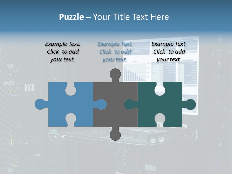 Background Graph Tower PowerPoint Template