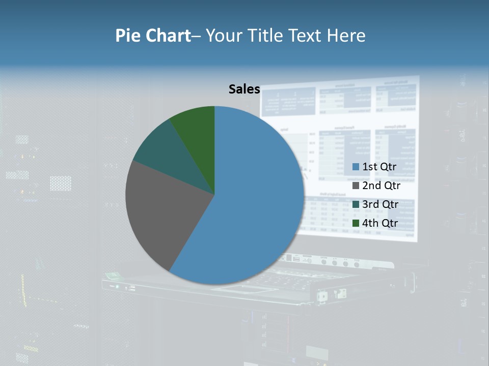 Background Graph Tower PowerPoint Template